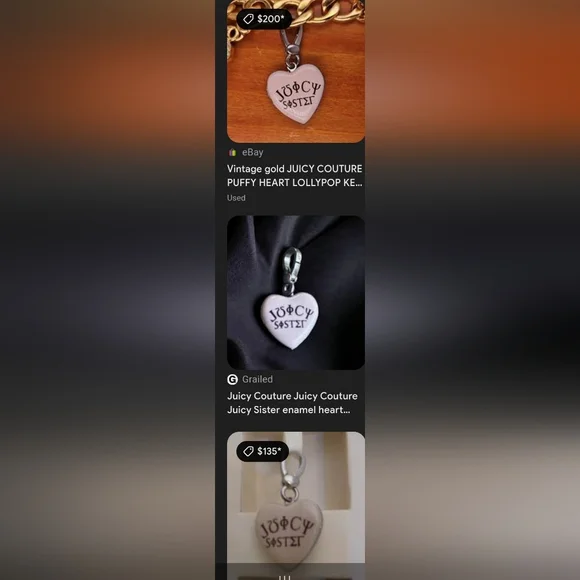 JUICY COUTURE LIMITED EDITION 2008BRACELET ✨️W/ 5 RARE JUICY COUTURE CHARM⚘️ - Picture 5 of 17